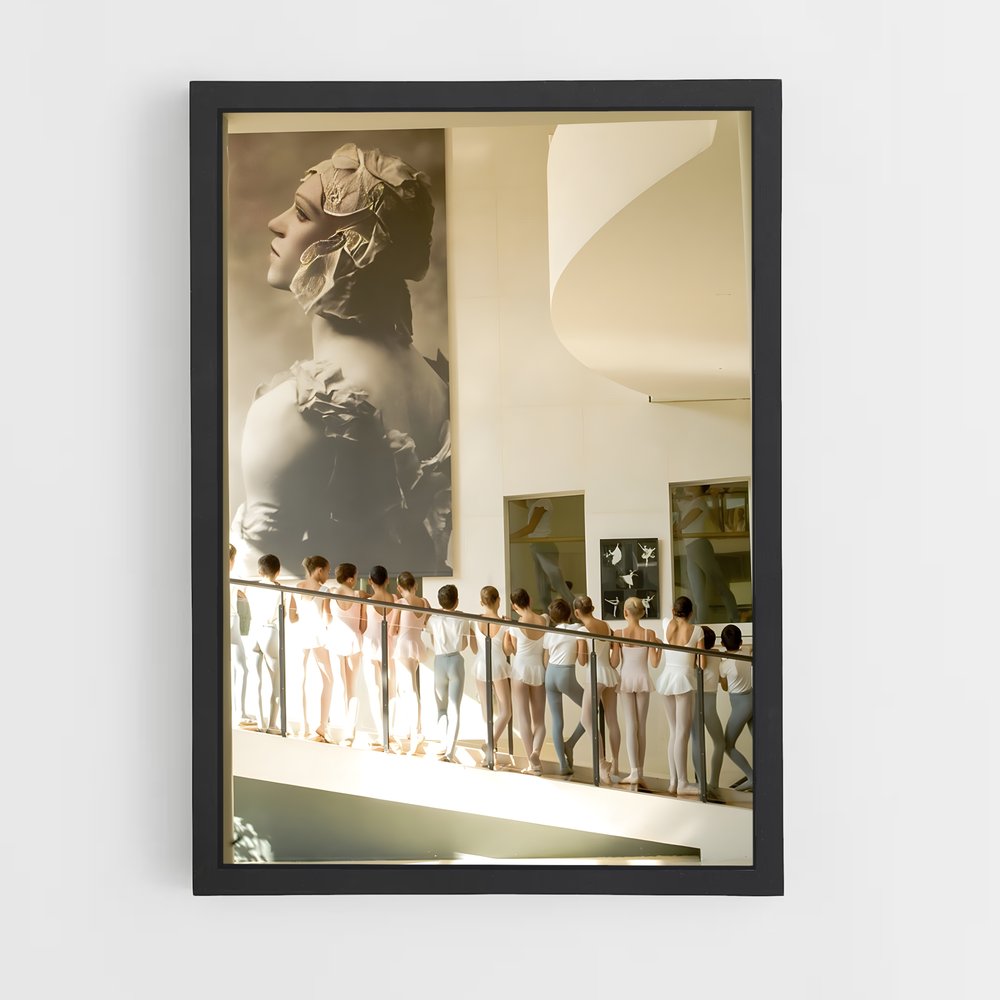 Poster L'Escalier des Étoiles – affiche Danse (vue 2)